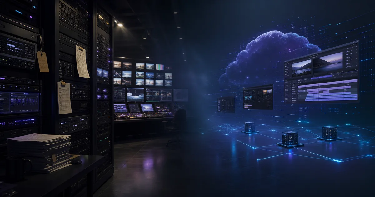 Les baies de diffusion traditionnelles et les équipements de régie centrale évoluent vers des tableaux de bord de diffusion natifs du cloud.