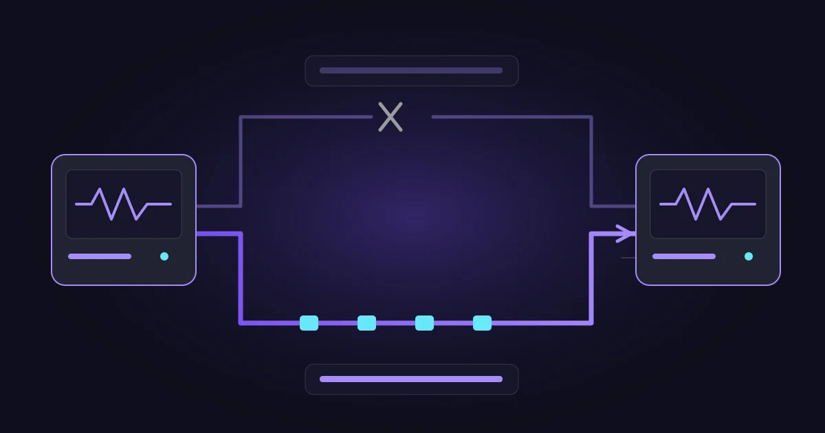 Designing SRT failover for real network faults