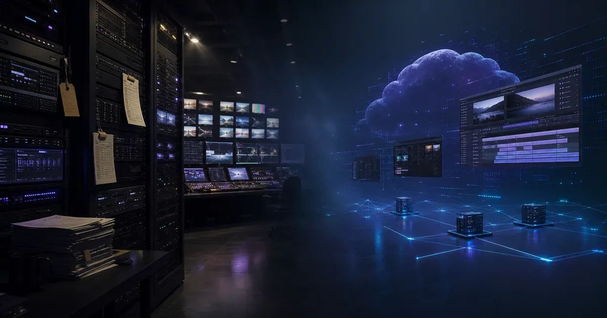 Les baies de diffusion traditionnelles et les équipements de régie centrale évoluent vers des tableaux de bord de diffusion natifs du cloud.