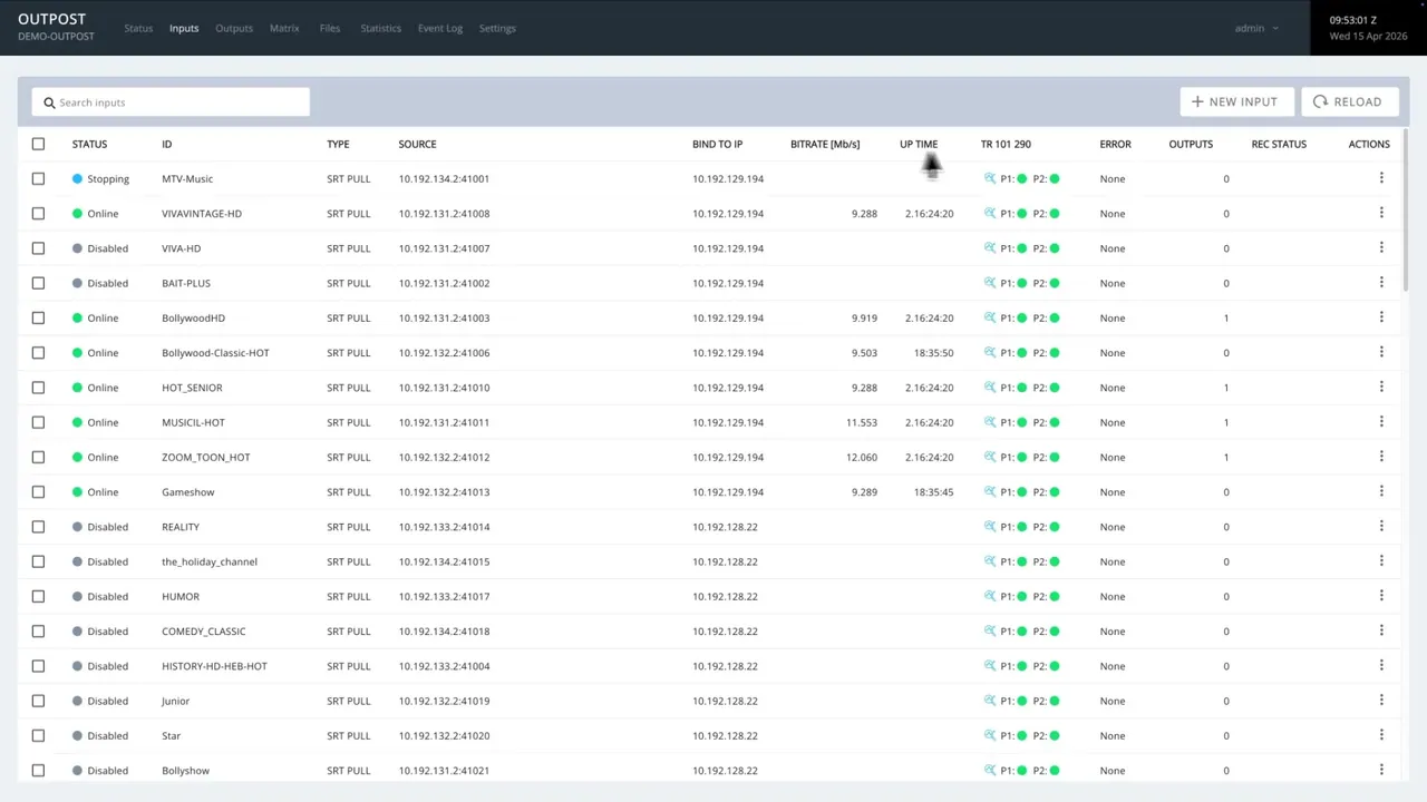 Outpost SRT gateway platform preview