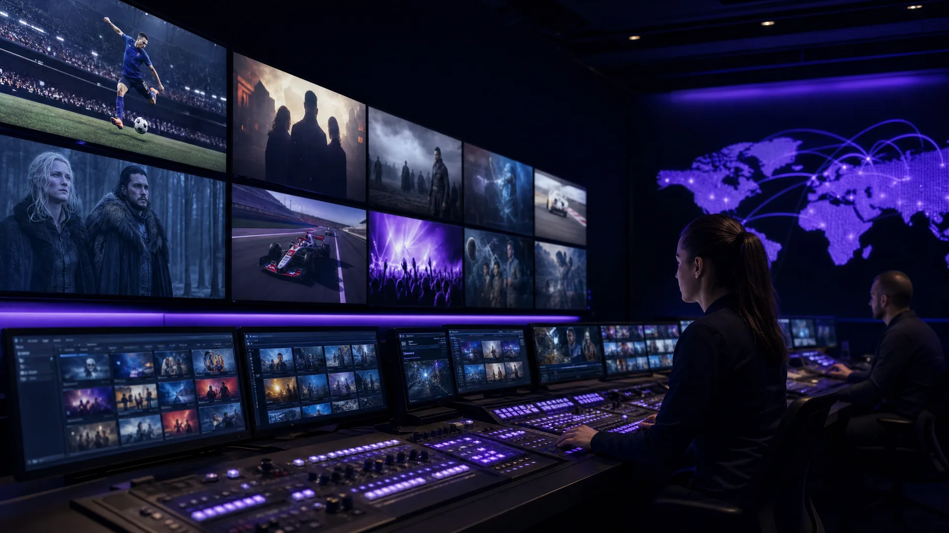 Propriétaires de contenu broadcast operations